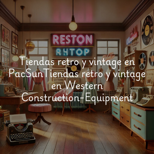 Tiendas retro y vintage en