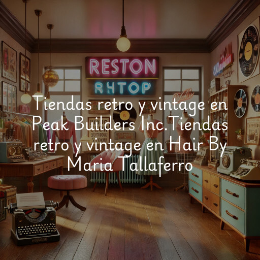 Tiendas retro y vintage en