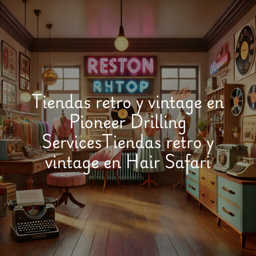 Tiendas retro y vintage en