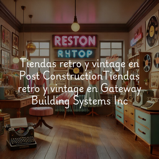 Tiendas retro y vintage en