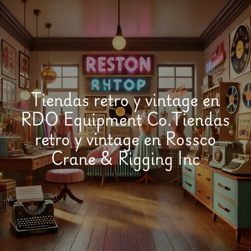 Tiendas retro y vintage en