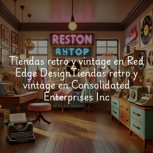 Tiendas retro y vintage en