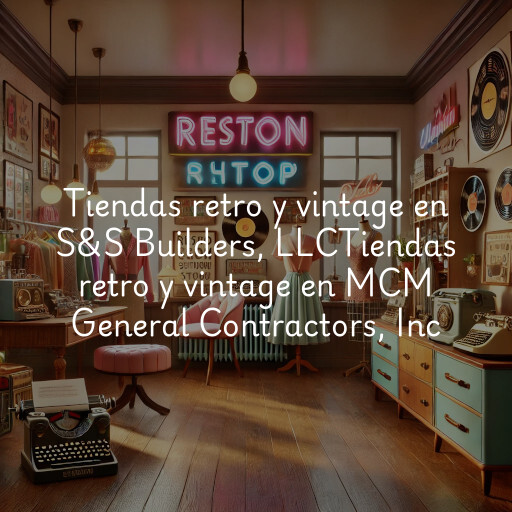 Tiendas retro y vintage en