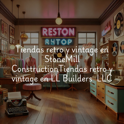 Tiendas retro y vintage en