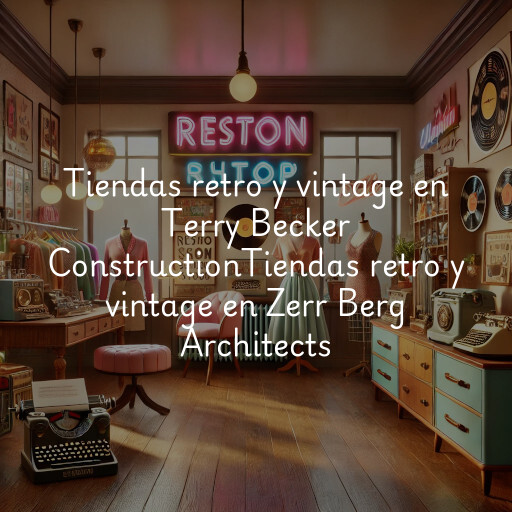 Tiendas retro y vintage en