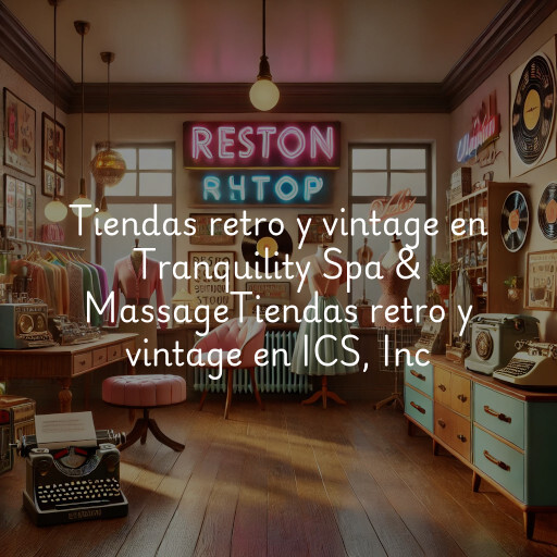 Tiendas retro y vintage en