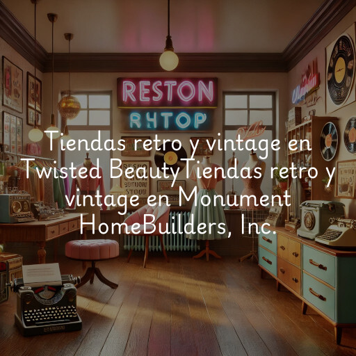Tiendas retro y vintage en