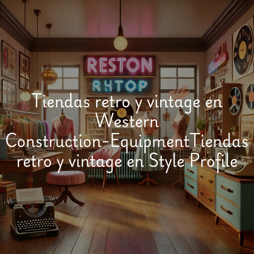 Tiendas retro y vintage en