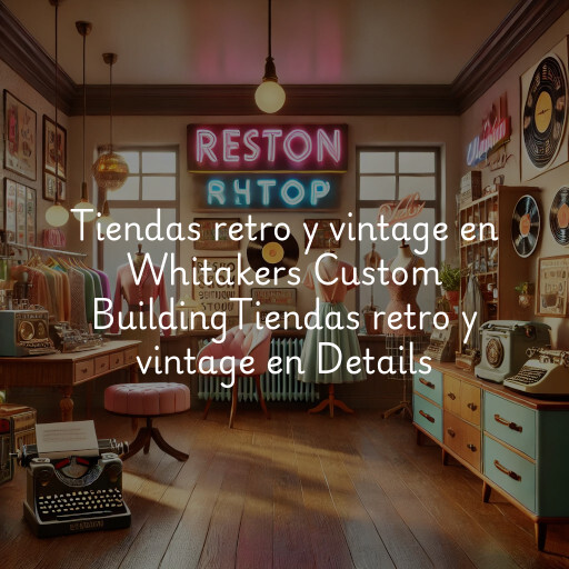 Tiendas retro y vintage en