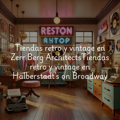 Tiendas retro y vintage en