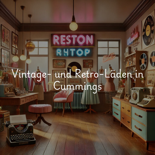 Vintage- und Retro-Läden in Cummings