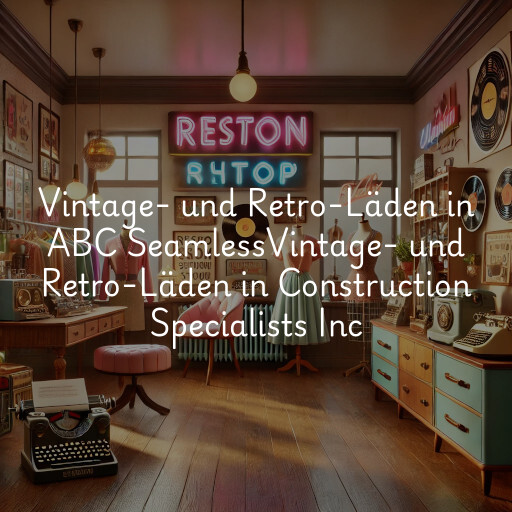 Vintage- und Retro-Läden in