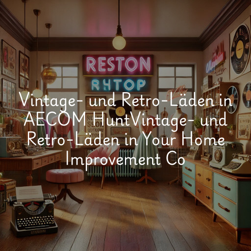 Vintage- und Retro-Läden in