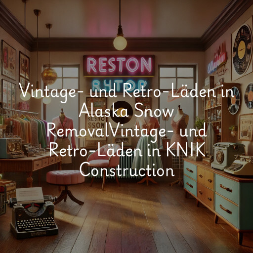 Vintage- und Retro-Läden in