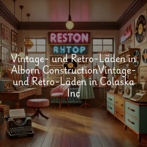 Vintage- und Retro-Läden in