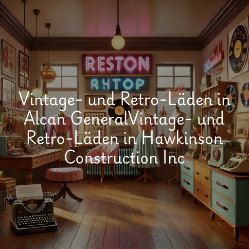 Vintage- und Retro-Läden in