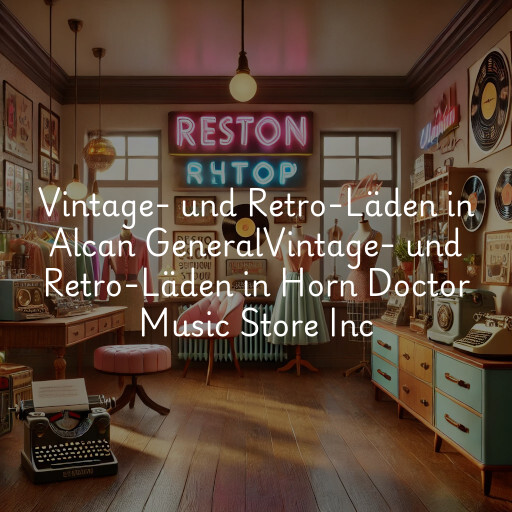 Vintage- und Retro-Läden in