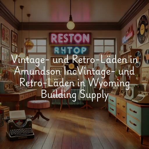 Vintage- und Retro-Läden in