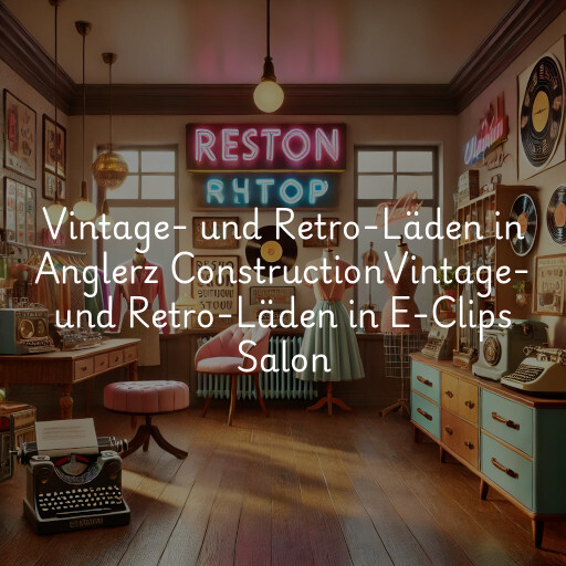 Vintage- und Retro-Läden in