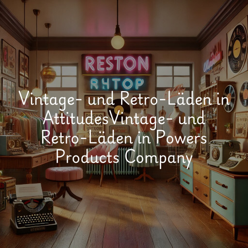 Vintage- und Retro-Läden in