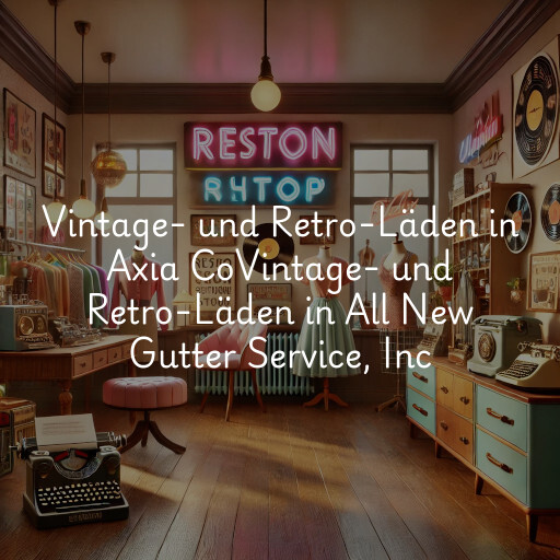 Vintage- und Retro-Läden in