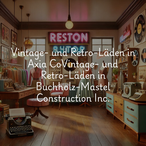 Vintage- und Retro-Läden in