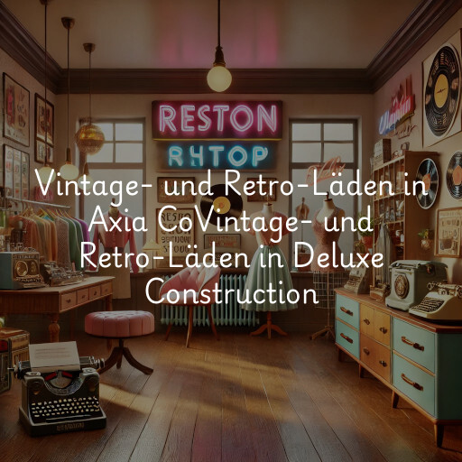 Vintage- und Retro-Läden in