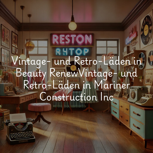 Vintage- und Retro-Läden in