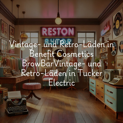 Vintage- und Retro-Läden in