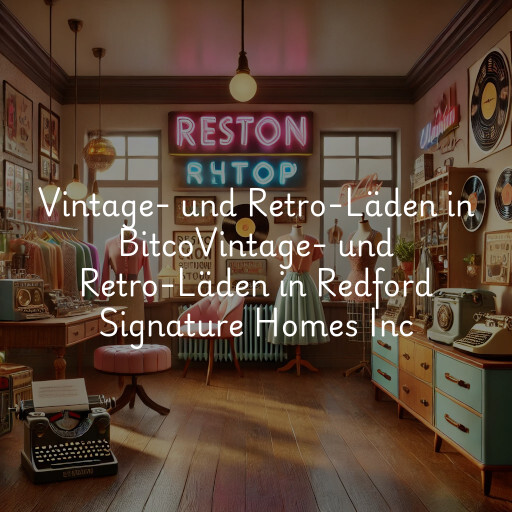 Vintage- und Retro-Läden in