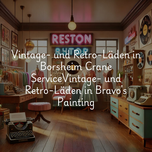 Vintage- und Retro-Läden in