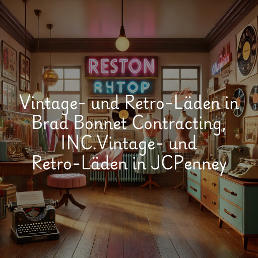 Vintage- und Retro-Läden in