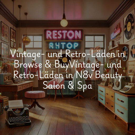 Vintage- und Retro-Läden in
