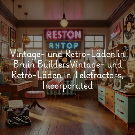 Vintage- und Retro-Läden in