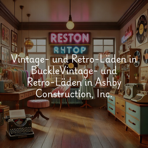 Vintage- und Retro-Läden in