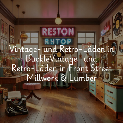 Vintage- und Retro-Läden in