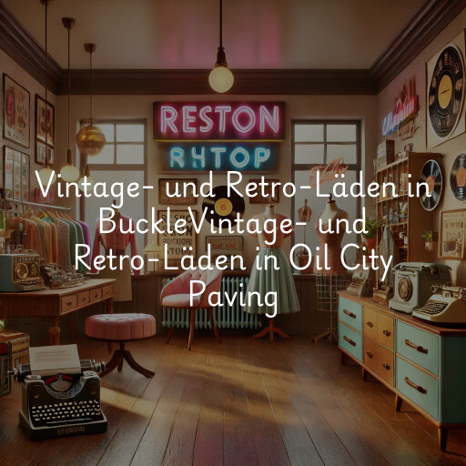 Vintage- und Retro-Läden in