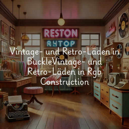 Vintage- und Retro-Läden in