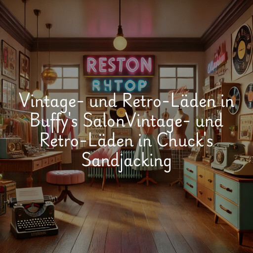 Vintage- und Retro-Läden in