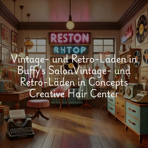 Vintage- und Retro-Läden in