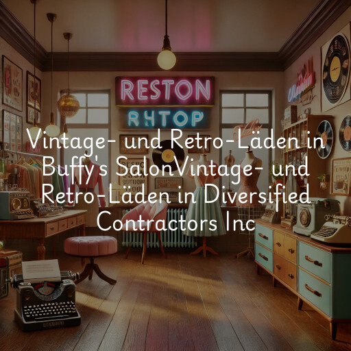 Vintage- und Retro-Läden in