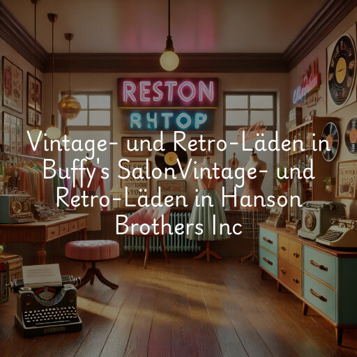 Vintage- und Retro-Läden in