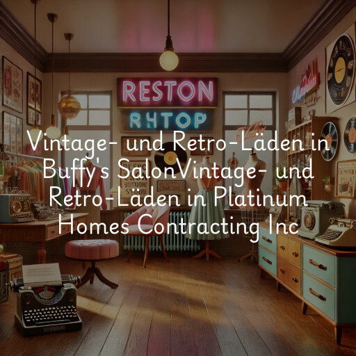 Vintage- und Retro-Läden in