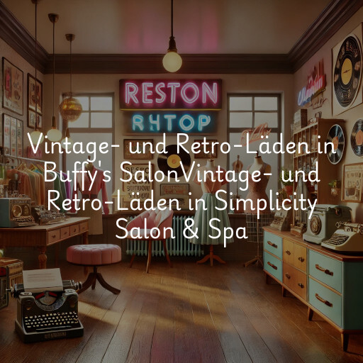 Vintage- und Retro-Läden in