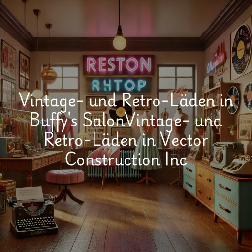 Vintage- und Retro-Läden in