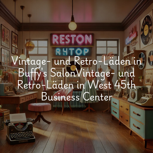 Vintage- und Retro-Läden in
