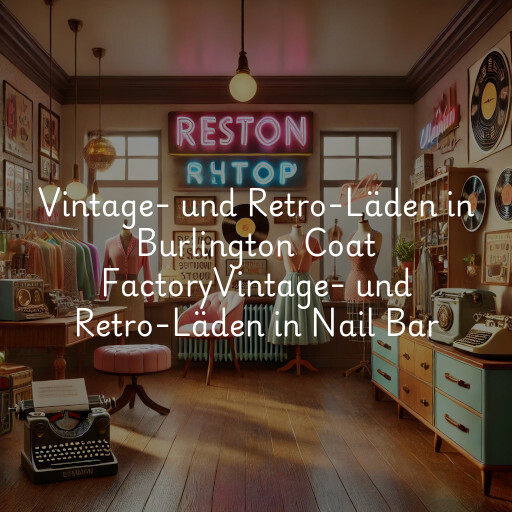 Vintage- und Retro-Läden in