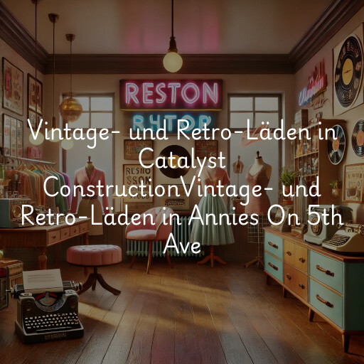 Vintage- und Retro-Läden in