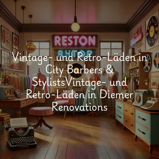 Vintage- und Retro-Läden in