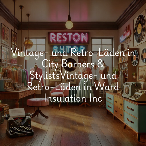 Vintage- und Retro-Läden in